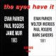 EVAN PARKER / The Eyes Have It [CD] (EMANEM)