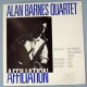 ☆ちょっとレアな中古アナログ　ALAN BARNES QUARTET / Affiliation (LP)(MILES MUSIC)