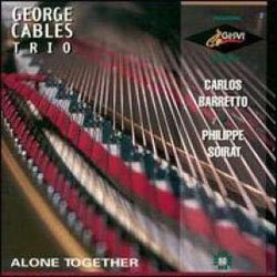 画像1: ピアノ・トリオ 限定復刻　GEORGE CABLES / Alone Together [CD] (GROOVE JAZZ)