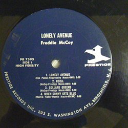画像3: 中古アナログちょっとRARE！ FREDDIE McCOY / Lonely Avenue  [LP]] (PRESTIGE)