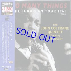 画像1: JOHN COLTRANE / So Many Things: European Tour 1961 Vol.1 [2CD]] (SOLID/ACROBAT)