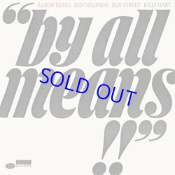 画像1: AARON PARKS / By All Means [ＣＤ]] (BLUE NOTE)