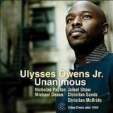 画像: N.ペイトン参加 ULYSSES OWENS JR. / Unanimous  (CD) (CRISS CROSS)
