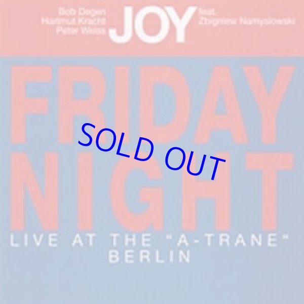 画像1: 最終在庫150枚　BOB DEGEN(p)　/ Friday Night Live At The “A-Trane”n　[CD]　(DR.JAZZ　RECORDS) Berli