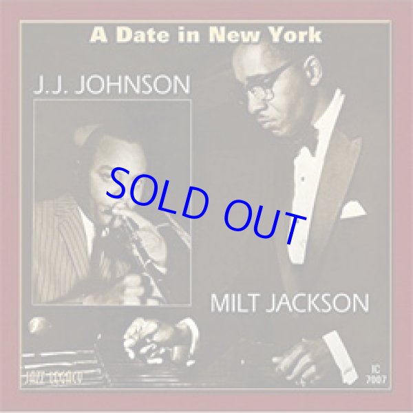 画像1: ミルト・ジャクソン / J.J.ジョンソン / ア・デイト・イン・ニューヨーク [CD] (INNER CITY)