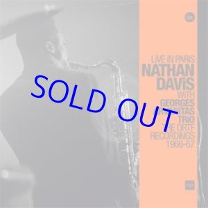 画像: アナログ 限定生産盤  NATHAN DAVIS WITH  GEORGES ARVANITAS TRIO / Live in Paris [限定180ｇ重量盤3LP] (SAM RECORDS) 