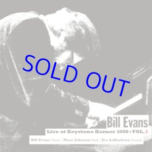 画像: BILL EVANS ビル・エヴァンス / ライヴ・アット・キーストーン・コーナー 1980/08/31 : Vol.1[CD]]  (TIMELESS)