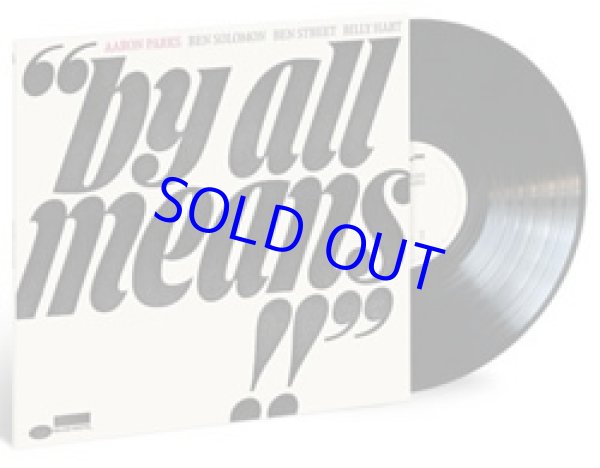 画像1: アナログ AARON PARKS / By All Means [LP]] (BLUE NOTE)