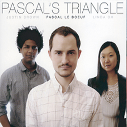 画像1: ピアノ・トリオ 推薦盤　PASCAL LE BOEUF  - JUSTIN BROWN - LINDA OH / Pascal's Triangle (digipackCD) (NINETEEN EIGHT)