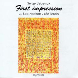 画像1: ピアノ・トリオ  SERGE UEBERSAX TRIO / First Impression [CD] [DIAPASON]