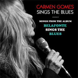 画像1: CARMEN GOMES(vo)  / Sings The Blues [CD]] (自主制作盤) 