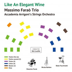 画像1: アナログ  Massimo Faraò Trio with Accademia Arrigoni’s Strings Orchestra / Like An Elegant Wine          [180g重量盤LP]] (VENUS RECORDS) 
