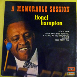画像1: ☆中古アナログちょっとRARE！ LIONEL HAMPTON /  Memorable Session [LP]] (VOGUE)