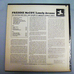 画像2: 中古アナログちょっとRARE！ FREDDIE McCOY / Lonely Avenue  [LP]] (PRESTIGE)